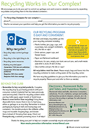 Click here to download - Recycling work in our complex