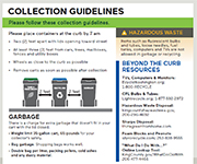Click here to download - 
              Collection Guidelines