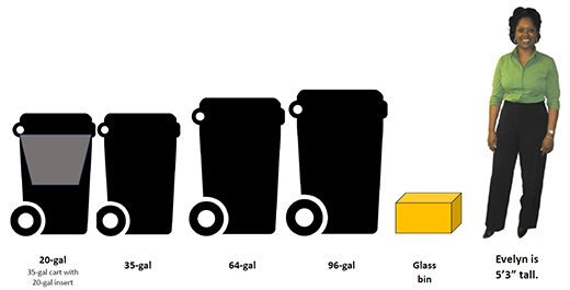 Cart sizes Cart sizes