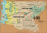 King County Map - Click here for a larger view