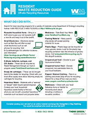 Click here to download - Resident Waste Reduction Guide Click here to download - Resident Waste Reduction Guide