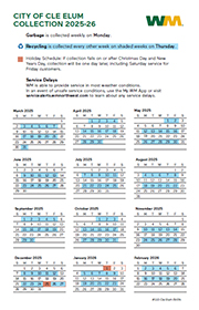 Link - Collection Calendar Link - Collection Calendar