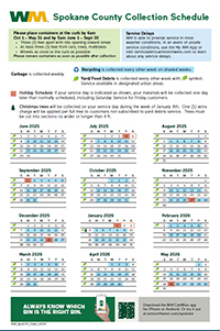 Click here to download - Even Week Collection Calendar