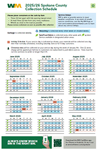 Click here to download - Odd Week Collection Calendar