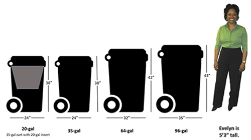 Pacific Cart Sizes