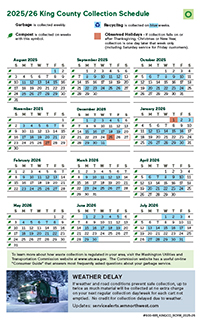 Download the Odd Week Collection Calendar