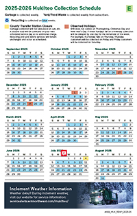 Click here to download - Collection Calendar