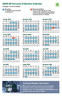 Link Collection Calendar