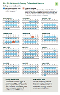 Link - Collection Calendar