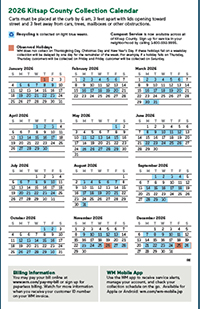 Click here to download - Even Week Collection Calendar