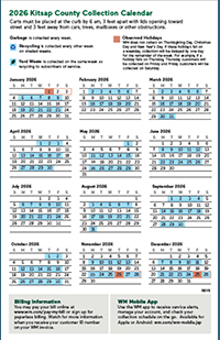 Click here to download - Even Week Collection Calendar