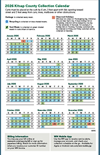 Click here to download - Odd Week Collection Calendar