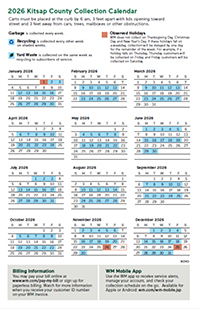 Click here to download - Odd Week Collection Calendar