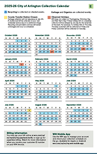 Download the Even Week Collection Calendar