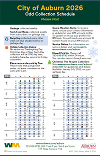 Click here to download - Collection Calendar Odd