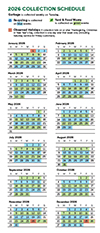 Collection Schedule