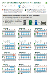 Link - Collection Calendar
