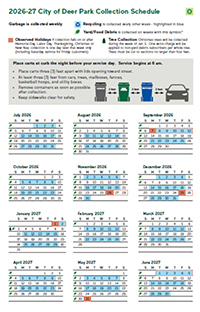 Link - Collection Calendar