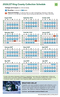 Download the Odd Week Collection Calendar