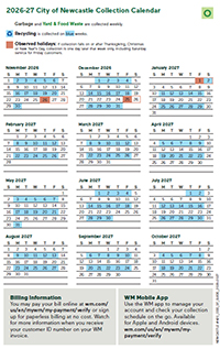Collection Calendar Click here